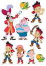 Jake and The Neverland Pirates Edible Icing Character Sheet